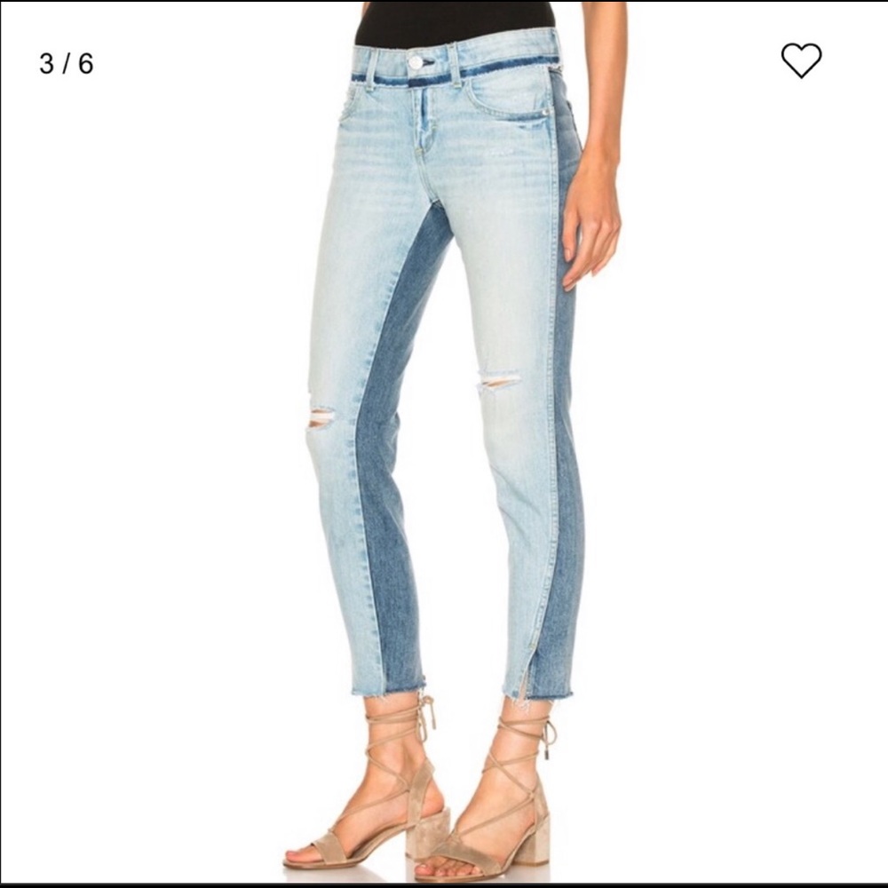 AMO | Twist Two-Tone Jean